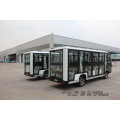 High Quality 14 Person Electric Shuttle Bus for Sale with Removable Doors